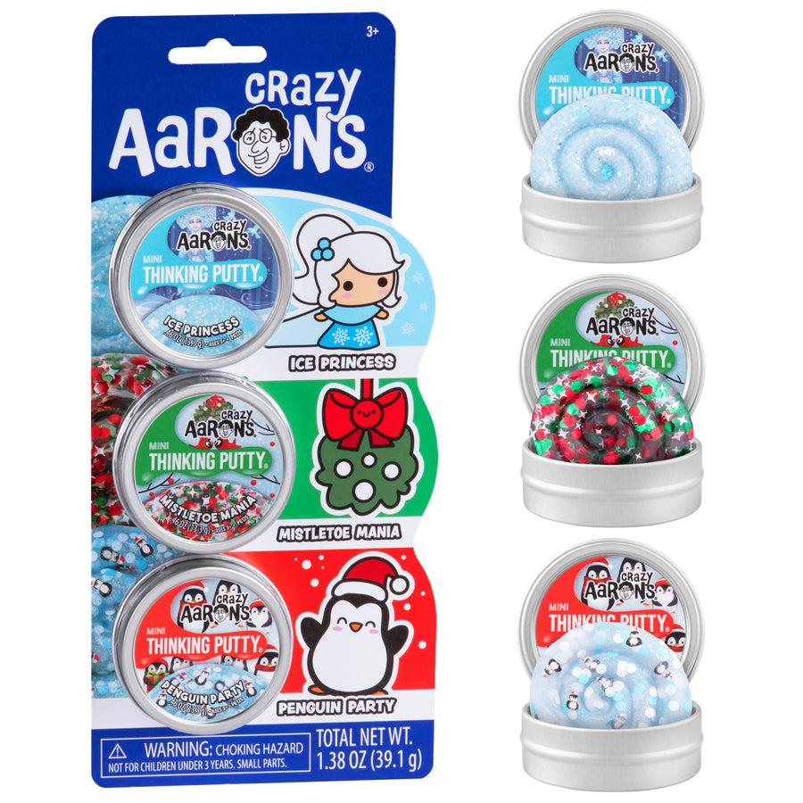 Christmas 2" Fidget Three Pack O2